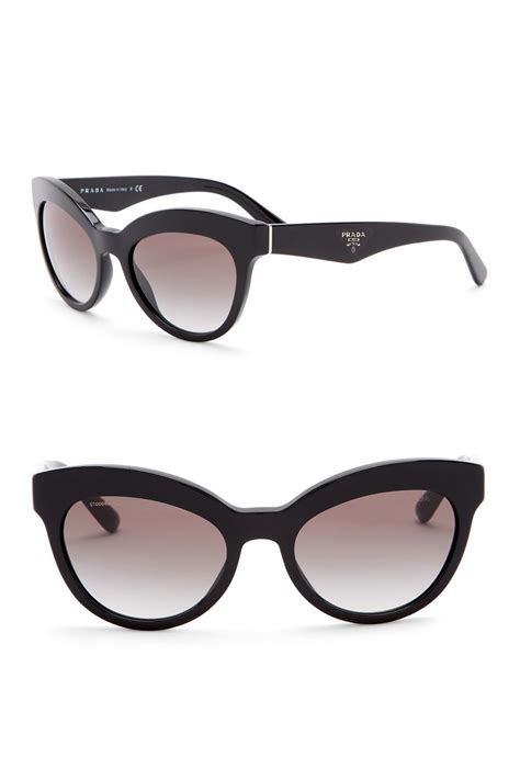 prada sonnenbrille cat-eye|Prada 53mm Cat Eye Sunglasses .